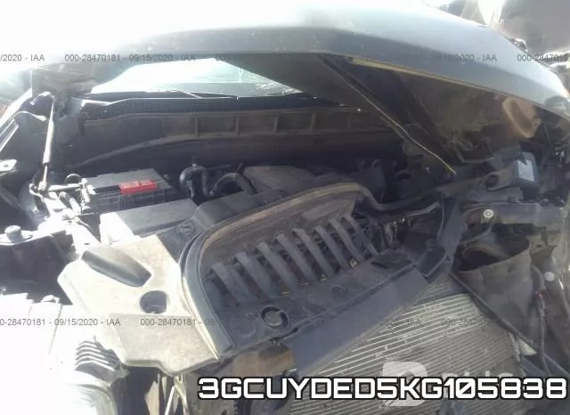3GCUYDED5KG105838 фото 2
