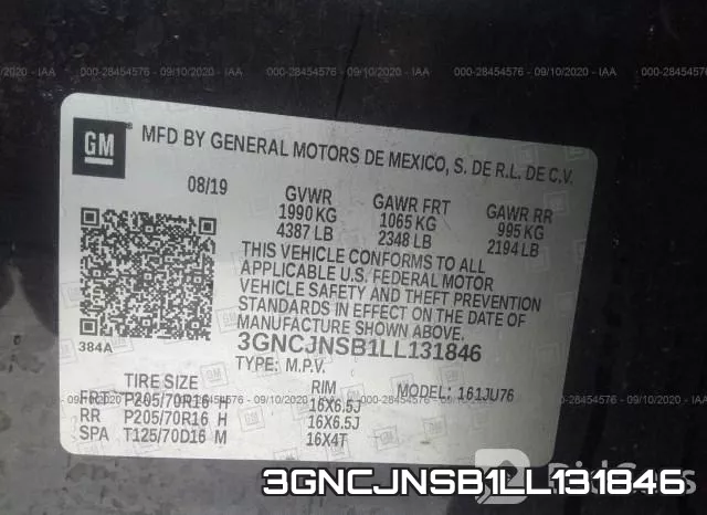3GNCJNSB1LL131846 фото 10