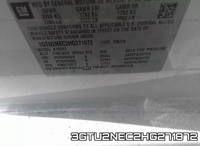 3GTU2NEC2HG271872 фото 10