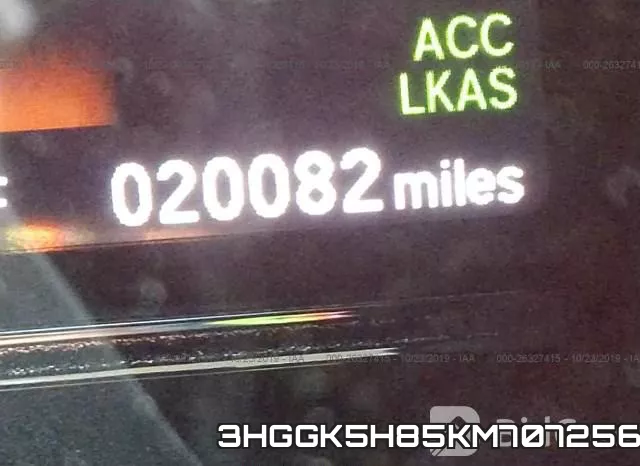 3HGGK5H85KM707256 фото 8
