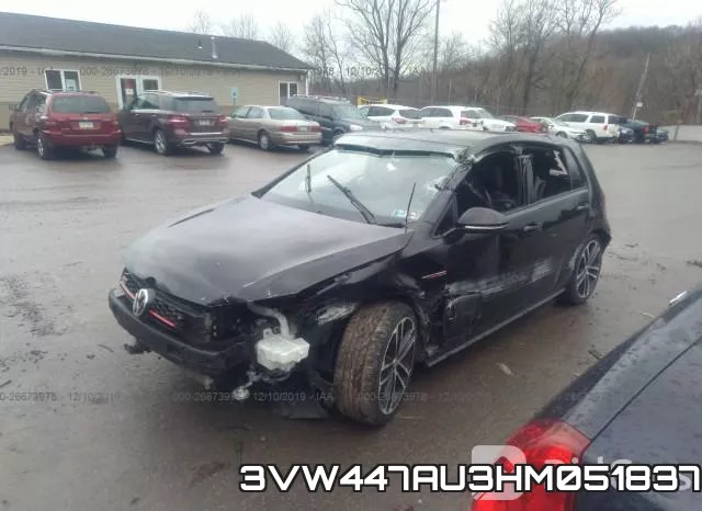 3VW447AU3HM051837 фото 3
