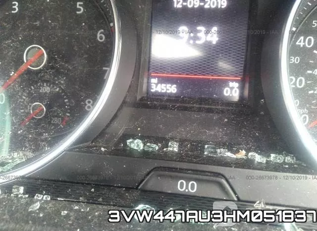 3VW447AU3HM051837 фото 8
