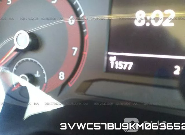 3VWC57BU9KM063652 фото 8