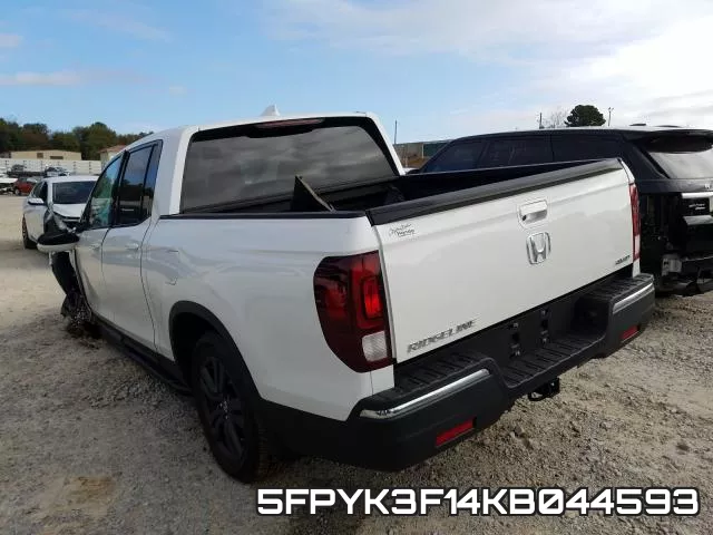 5FPYK3F14KB044593 фото 4
