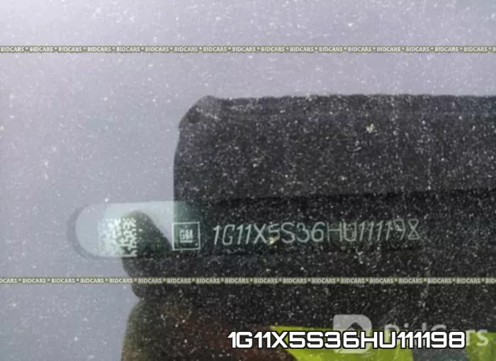 1G11X5S36HU111198 фото 10