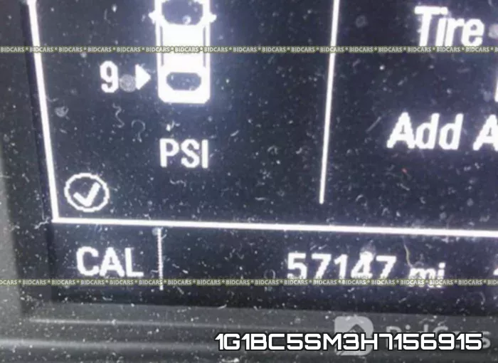 1G1BC5SM3H7156915 фото 8