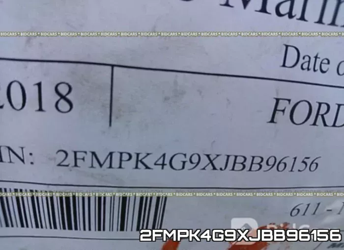 2FMPK4G9XJBB96156 фото 10