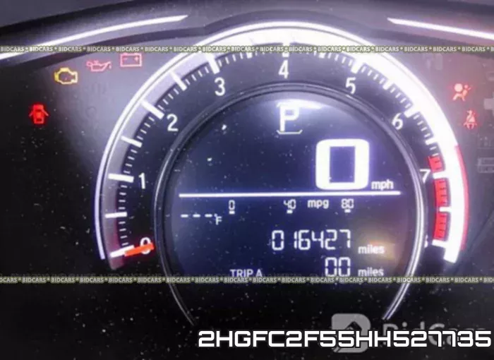2HGFC2F55HH527735 фото 8