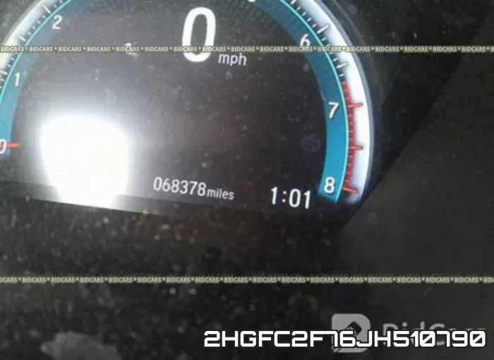 2HGFC2F76JH510790 фото 8