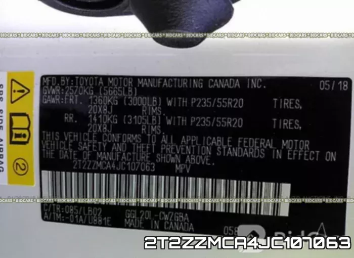 2T2ZZMCA4JC107063 фото 9