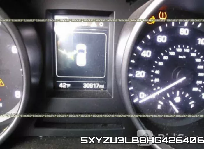 5XYZU3LB8HG426406 фото 8