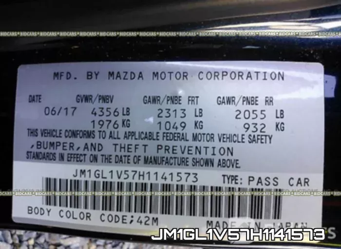 JM1GL1V57H1141573 фото 10