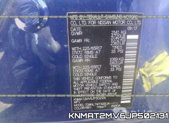 KNMAT2MV6JP502131 фото 10