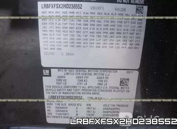 LRBFXFSX2HD238552 фото 10