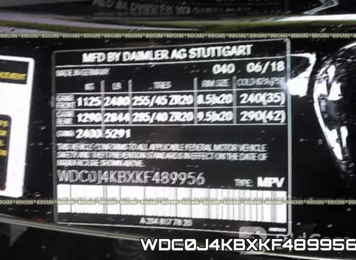 WDC0J4KBXKF489956 фото 10
