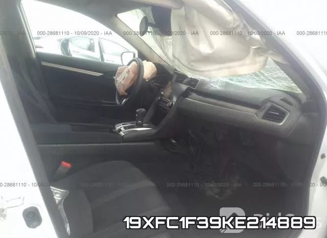 19XFC1F39KE214889 фото 6