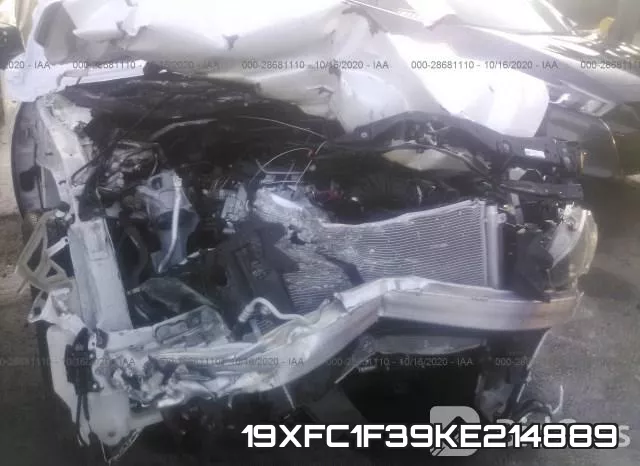 19XFC1F39KE214889 фото 7