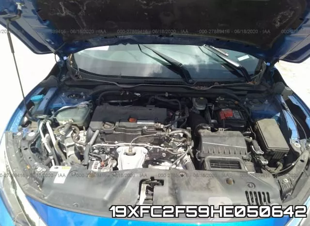 19XFC2F59HE050642 фото 2