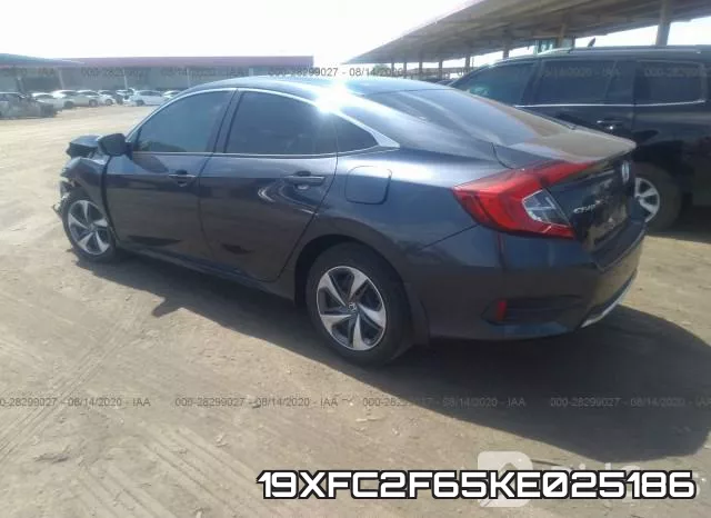 19XFC2F65KE025186 фото 4