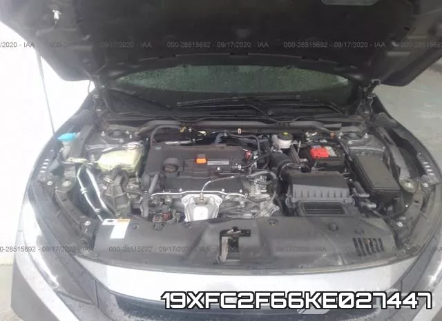 19XFC2F66KE027447 фото 2