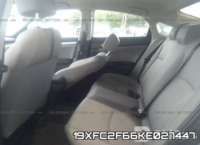19XFC2F66KE027447 фото 8