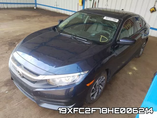 19XFC2F78HE006214 фото 3