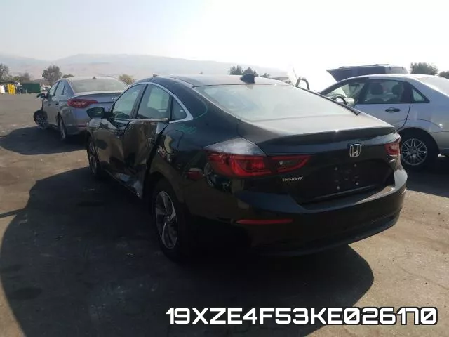 19XZE4F53KE026170 фото 4