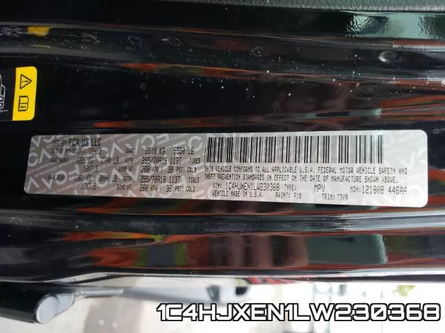 1C4HJXEN1LW230368 фото 2