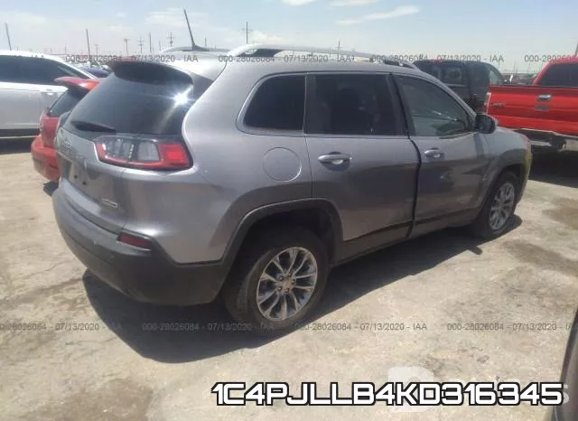 1C4PJLLB4KD316345 фото 5