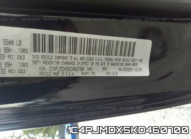 1C4PJMDX5KD460700 фото 10