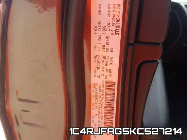 1C4RJFAG5KC527214 фото 2