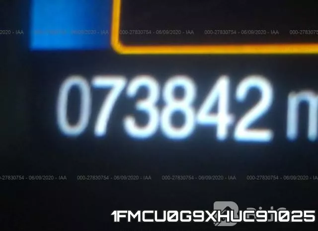 1FMCU0G9XHUC97025 фото 8