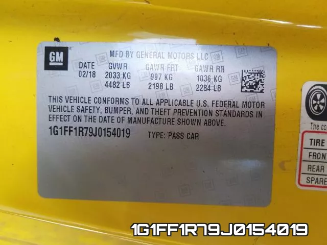 1G1FF1R79J0154019 фото 2