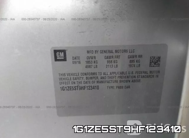 1G1ZE5ST9HF123410 фото 10