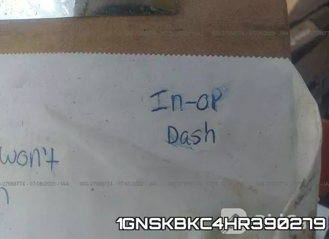 1GNSKBKC4HR390279 фото 8