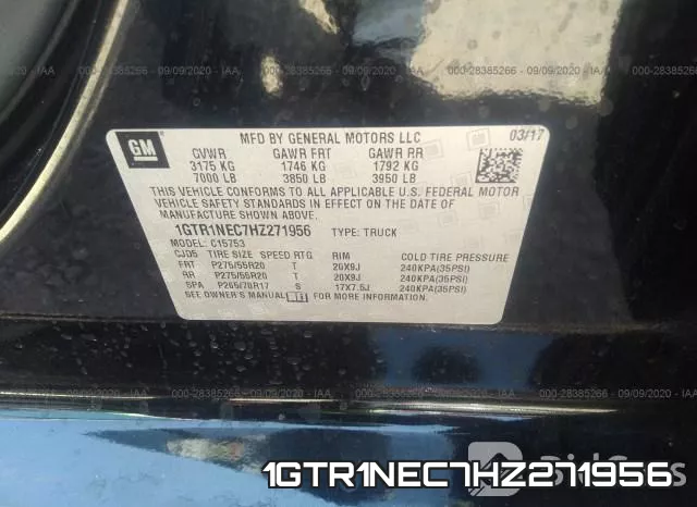 1GTR1NEC7HZ271956 фото 10