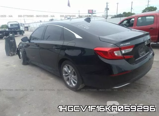 1HGCV1F16KA059296 фото 4