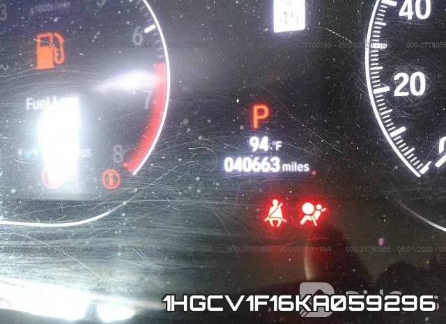 1HGCV1F16KA059296 фото 7