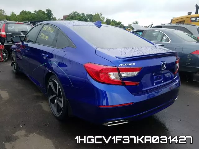 1HGCV1F37KA031427 фото 4