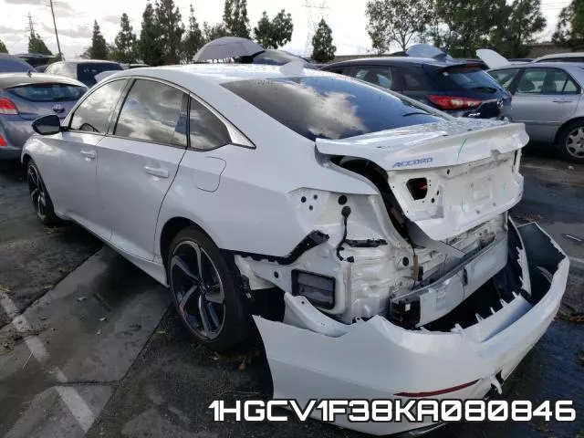 1HGCV1F38KA080846 фото 4