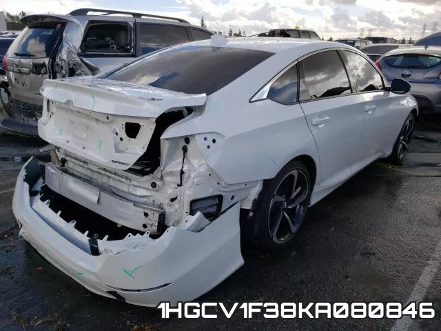 1HGCV1F38KA080846 фото 5