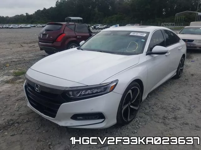 1HGCV2F33KA023637 фото 3
