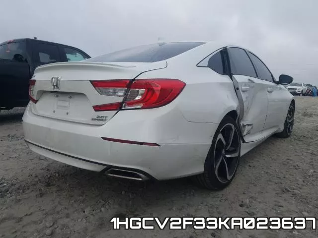 1HGCV2F33KA023637 фото 5