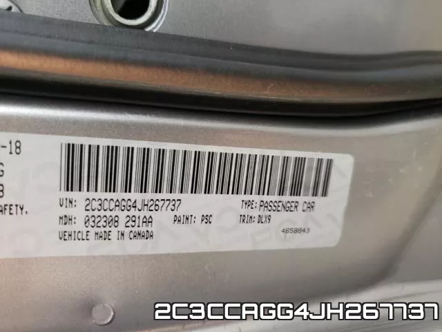 2C3CCAGG4JH267737 фото 2