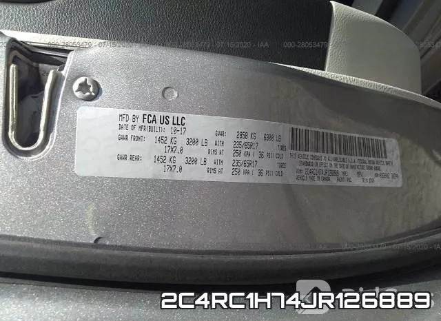 2C4RC1H74JR126889 фото 9
