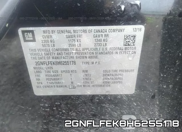 2GNFLFEK8H6255178 фото 10