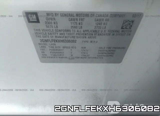 2GNFLFEKXH6306082 фото 10