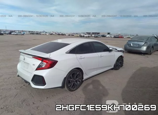 2HGFC1E59KH700269 фото 5