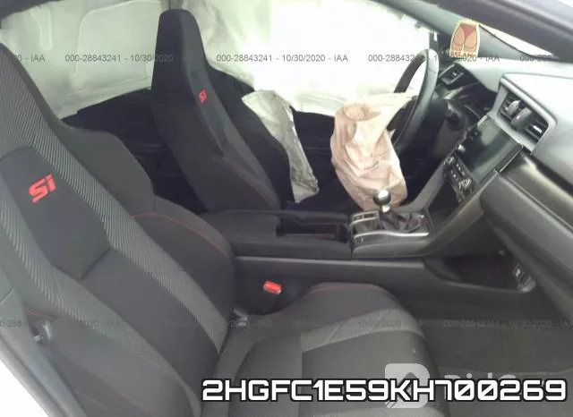 2HGFC1E59KH700269 фото 6