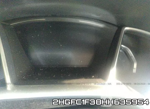 2HGFC1F38HH635954 фото 7